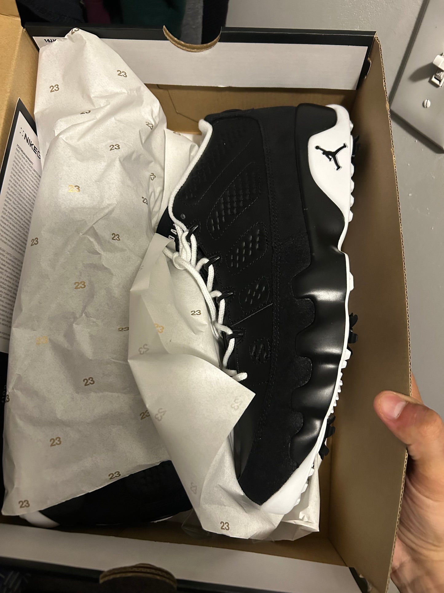 Air Jordan 9 G NRG P24 Golf Shoes SIZE 11.5