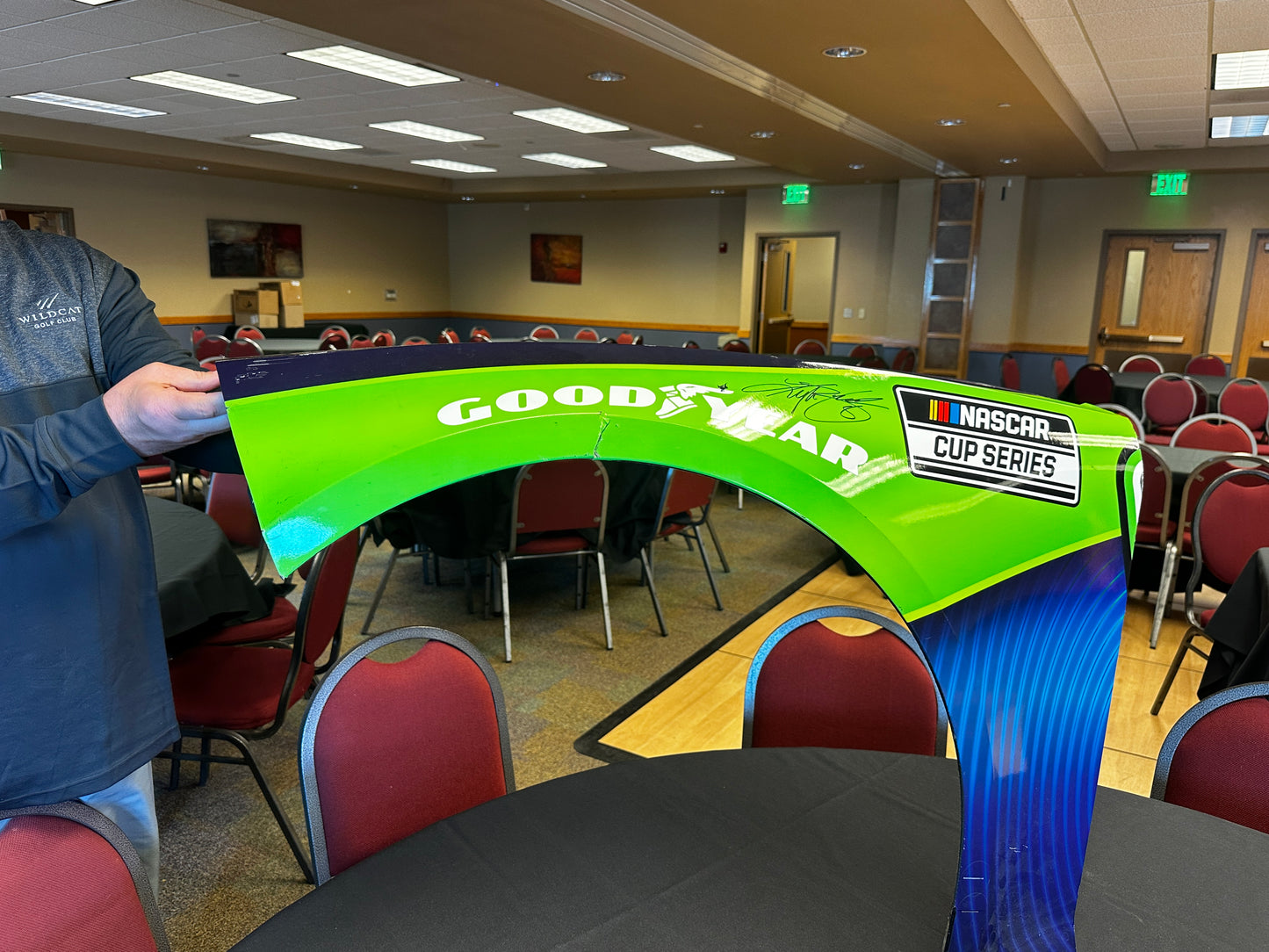 Kyle Busch Autographed NASCAR Fender