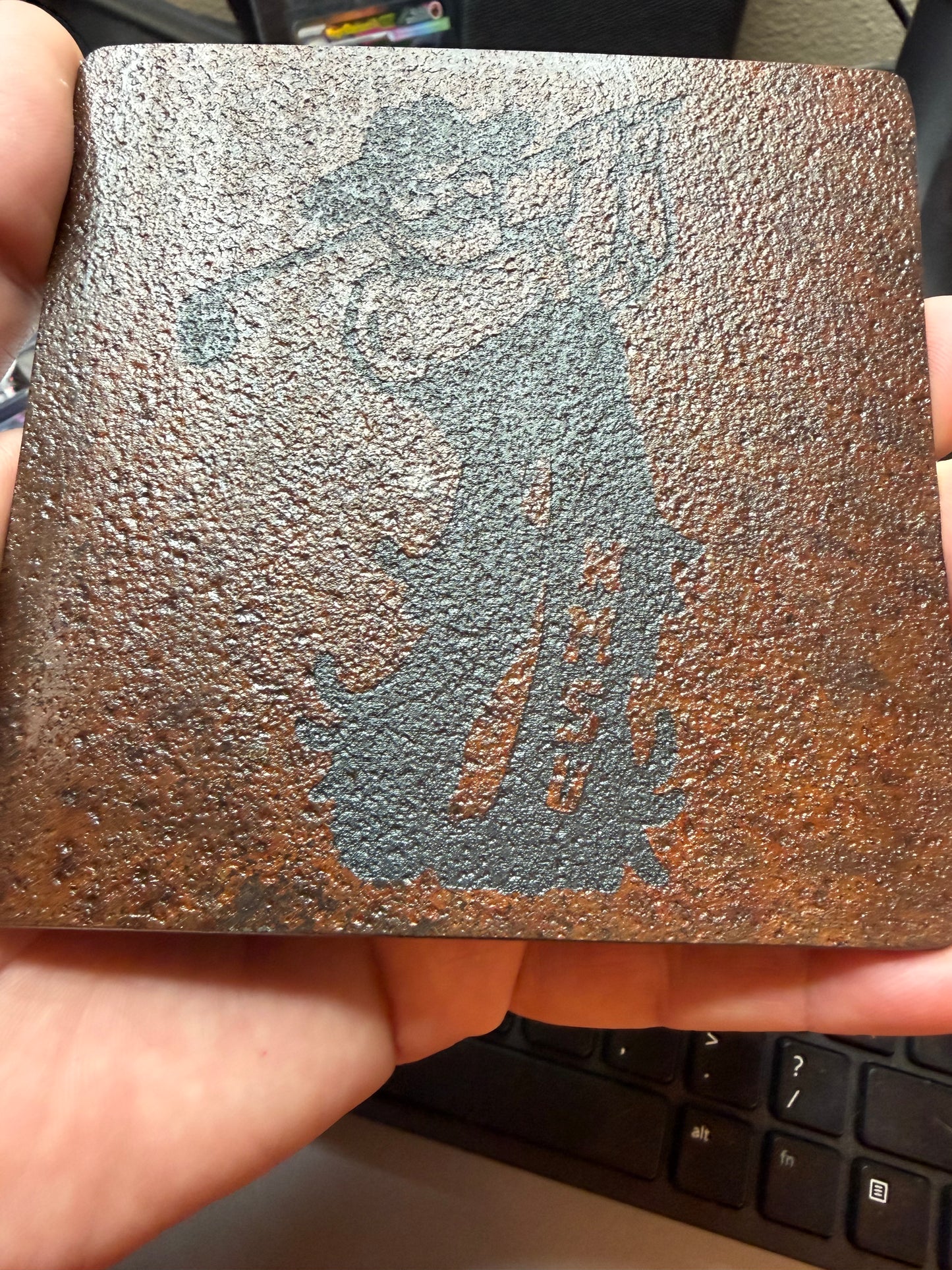 VERY RARE Metal Coasters comes as a 4-Pack. Read more in the description