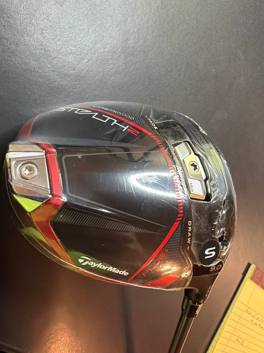 Right Hand TaylorMade STEALTH 2 Driver, 9.0 degree with Stiff Diamana 60 gram shaft