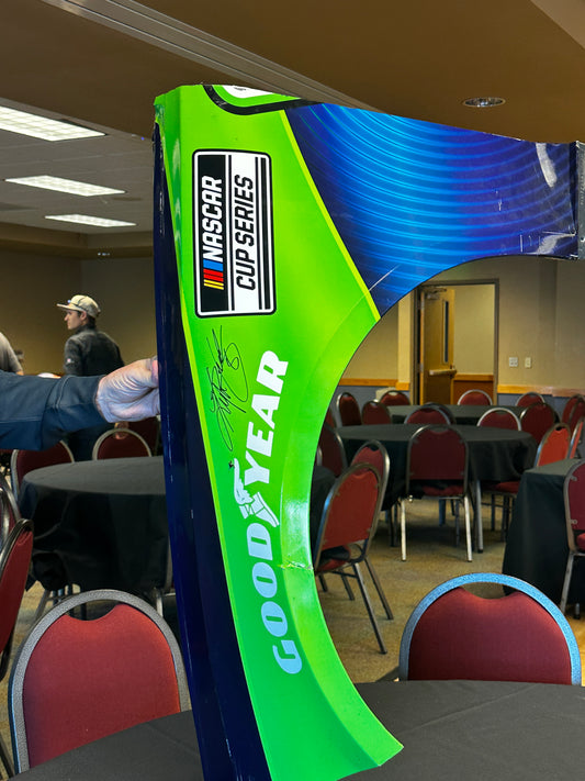 Kyle Busch Autographed NASCAR Fender