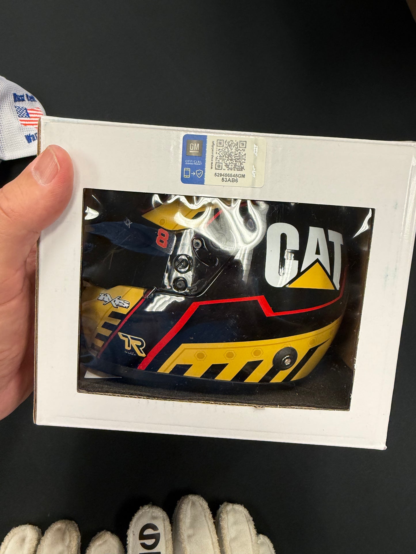 NASCAR: Super Cool Autographed Mini-Helmet: TYLER REDDICK