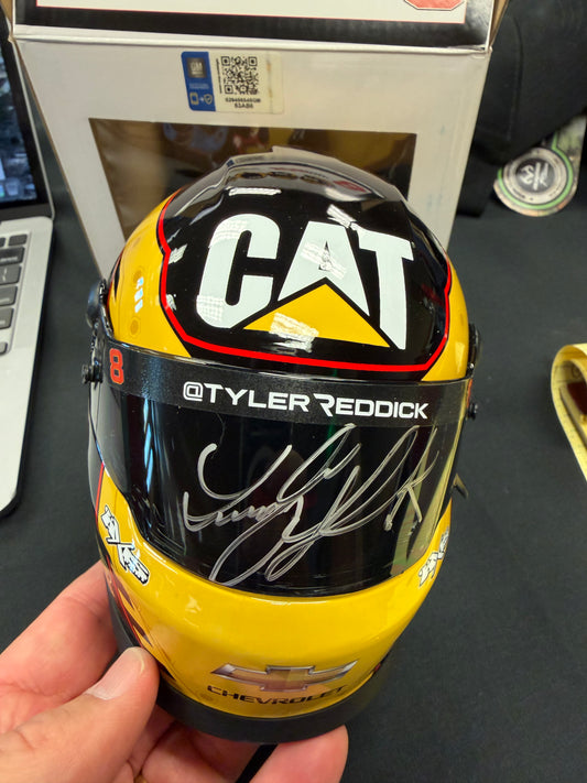 NASCAR: Super Cool Autographed Mini-Helmet: TYLER REDDICK