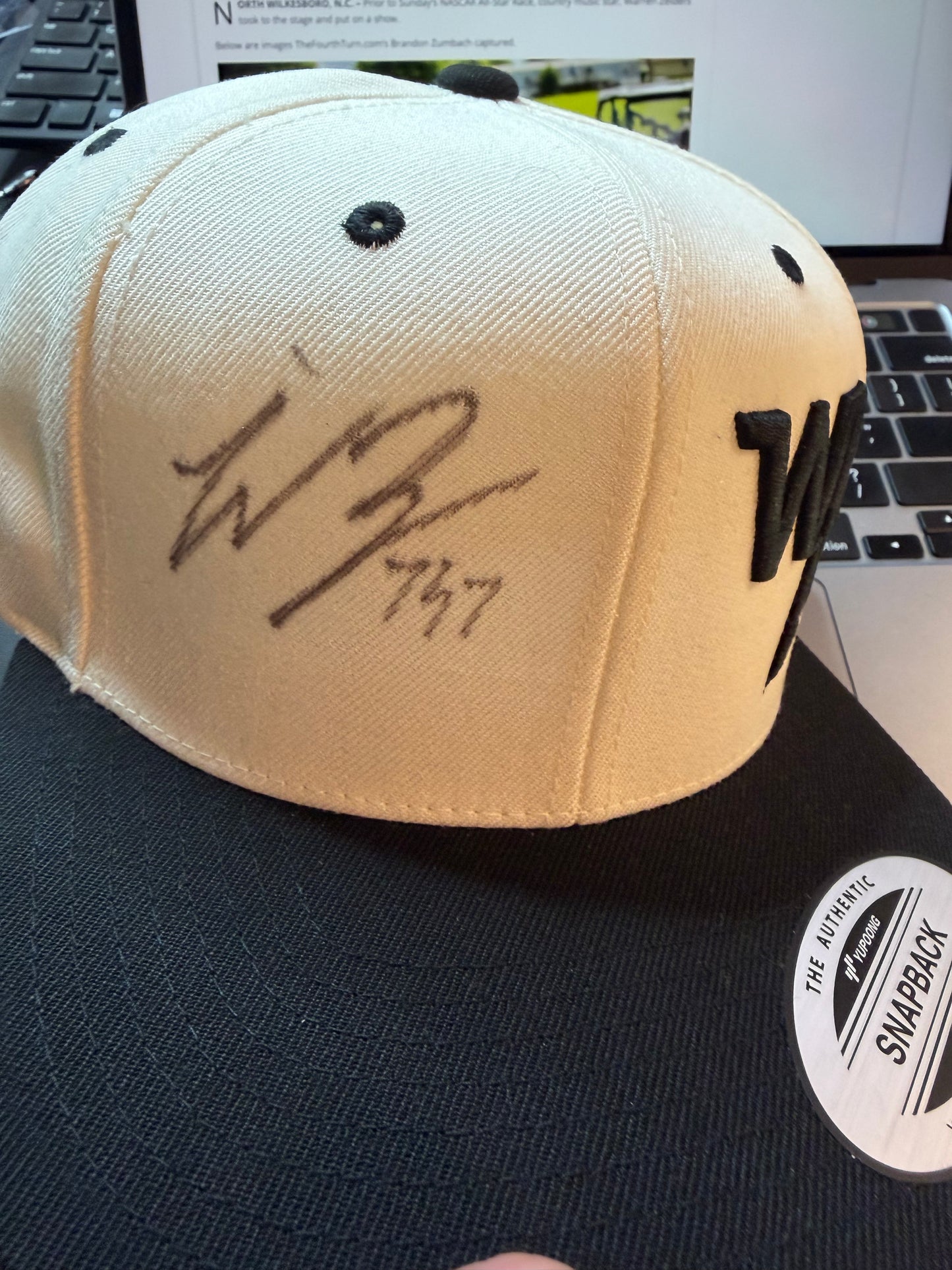 Warren Zeiders Autographed Cap