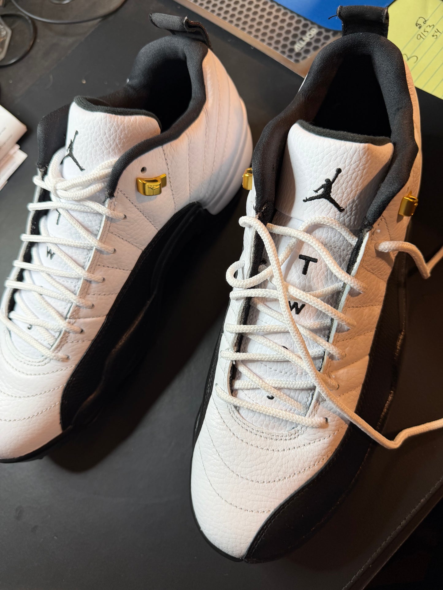 Air Jordan XII LOW top GOLF SHOES    Brand New in the Box.   Size 11.5